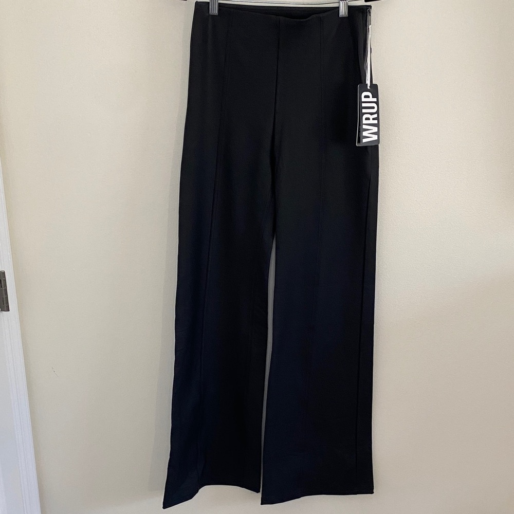 Freddy WRUP NWT High Waisted Straight Flare Trousers Black XL - Picture 2 of 9
